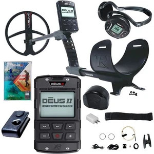 XP DEUS II Fast Multi Frequency Metal Detector with 11" FMF Search Coil - Picture 1 of 5