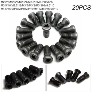 Viti Torx per Sostituzione Inserti Carburo su Tornio CNC Set di 20 - Foto 1 di 112