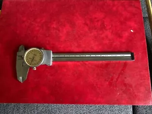 Tesa ältere Schieblehre Uhrenmessschieber mit Rundskala SWISS MADE 150/0,02mm - Bild 1 von 6