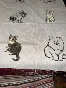 KATZENLIEBHABER! 12" Quilt Blöcke Tri Chem ordentlich bemalt. Steppdecke oder Kissen. - Bild 1 von 6