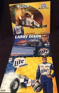 Larry Dixon NASCAR Racing Card Lot Miller Lite - Picture 1 of 2