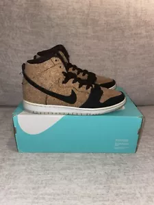 Size 9.5 - Nike Dunk Premium SB High Cork - Picture 1 of 6