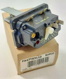 SUPCO CAM-STAT FA47TS3-110 CONTROLLO VENTOLA AVVIAMENTO TEMPERATURA TEMPORALE - Made In USA - Foto 1 di 12