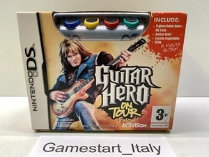 GUITAR HERO ON TOUR + GUITAR GRIP - NINTENDO DS - GIOCO NUOVO SIGILLATO - Picture 1 of 9