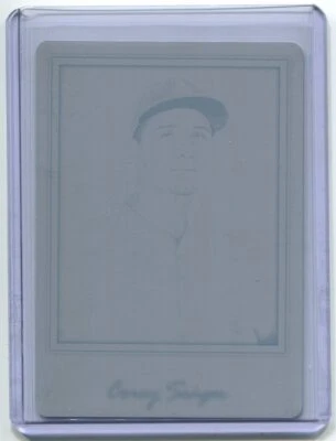 2017 Topps Gallery Printing Plate Black Corey Seager 1/1 Los Angeles Dodgers - Image 1 of 2