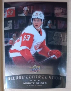 Moritz Seider Control Room RC - Detroit Red Wings - Upper Deck Allure 2021-22 - Bild 1 von 2