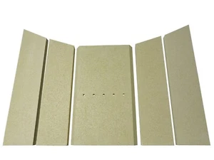 Ersatzteil Polar 6 Serie 4 D Seiten Rückwandstein Brennraum für Oranier - Bild 1 von 2