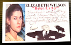 ELIZABETH WILSON "BIRDS" "ALFRED HITCHCOCK" AUTOGRAPHED 3X5 INDEX CARD
