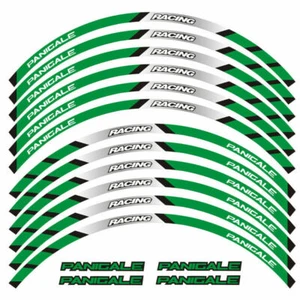 17 inch CUSTOM RIM STRIPES WHEEL DECAL TAPE STICKER KIT FOR DUCATI PANIGALE - Picture 1 of 15