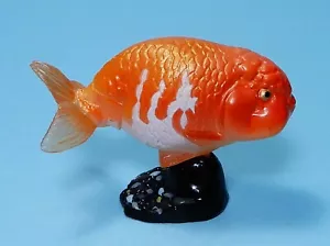 Kaiyodo Furuta Choco Egg Pet Series 1 Red Orange Ranchu pesce rosso venditore USA - Foto 1 di 3