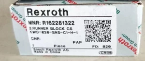 New R162281322 Rexroth slider guide rail Shipping - Picture 1 of 1