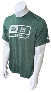 NFL Team Apparel Nike Men's New York Jets Tim Tebow 15 Green Shirt Size Medium - Picture 1 of 3