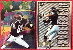 (2) CURTIS CONWAY 1996 Topps Finest "Sterling" #249 & Illusions 3x1 Die Cut #98 - Picture 1 of 2