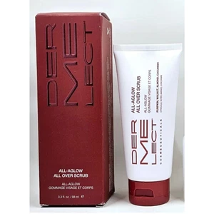 DERMELECT All-Aglow All Over Scrub - Renewed Glow 3.3 fl oz New - Picture 1 of 5