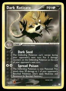 2004 Pokémon Team Rocket Returns Dark Raticate #17/109 - Raw Ungraded - Bild 1 von 2