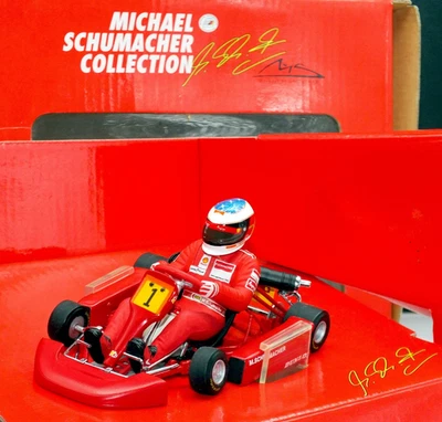 1:18 Minichamps "1996 GO KART" *Michael Schumacher* RARO DIFÍCIL DE ENCONTRAR #510180003 FERRARI Foto 1 de 4