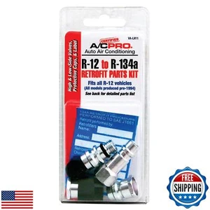 CERTIFIED A/C PRO Car Air Conditioner Adapter Kit, Complete AC Conversion Ada - Picture 1 of 1