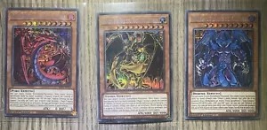 Yu-Gi-Oh NUOVO BESTIE SACRE Raviel Uria Hamon ITALIANO RARA SEGRETA PRISMATICA - Bild 1 von 4