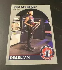 Tarjeta de béisbol Pearl Jam de Boston - Tarjeta de Mike McCready 9 - Fenway Away Show 2018 - Imagen 1 de 1