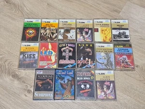 16 Kassettenposten: klanggeprüft. Verschiedene Rockmusik.90er - Bild 1 von 19