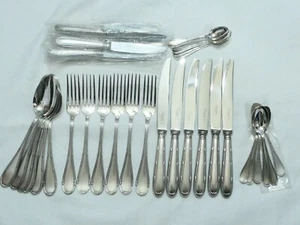 6 Personen Besteck Deetjen Kreuzband 36 Teile unbenutzt - Bild 1 von 9