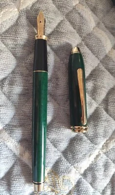 Cross Townsend green marble lacquer fountain pen - Bild 1 von 4