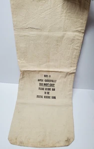 Bolsa de moneda de lona del Banco de la Reserva Federal tamaño (G) grande - Imagen 1 de 9