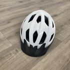 Halfords White Cycle Helmet 54-58cm