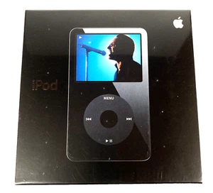 New Apple iPod A1136 60GB 5th Generation Black MA147X/A Boxed & Sealed - Picture 1 of 23