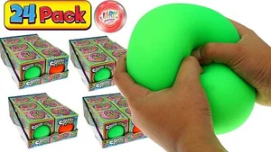 JA-RU Glow in The Dark Squishy Stressball (24 Bälle Fidget Pack) Squishy... - Bild 1 von 24