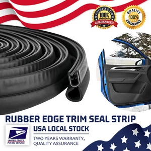 Durable U Shape Mount Window Weatherstrip Seal Strip with Top Bulb 13FT, for Car - Picture 1 of 16