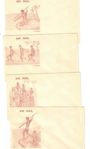 Australia ABORIGINAL Covers by V ZANALIS Winner of ARCHIBALD PRIZE (4 Covers) - Bild 1 von 1