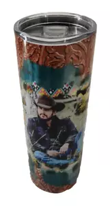 NEW Yellowstone "Let Er Rip" 20oz Tumbler Cup Rip Wheeler Mug - Picture 1 of 10