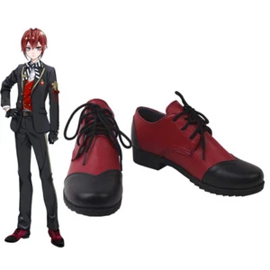 Zapatos con disfraces Twisted Wonderland Heartslabyul Riddle Rosehearts versión estudiantil X002 - Imagen 1 de 4