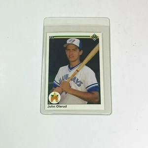 Tarjeta de béisbol de novato John Olerud 1990 Upper Deck #56 Toronto Blue Jays - Imagen 1 de 2
