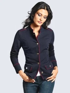 NEU DESIGNER BLAZER TRACHTEN LANDHAUS-STIL 44 48 ALBA MODA marine 130€ *24933151 - Bild 1 von 2