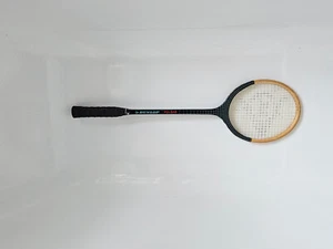 vintage Dunlop Pulsar Holz Squash Schläger, Badminton Schläger - Bild 1 von 11