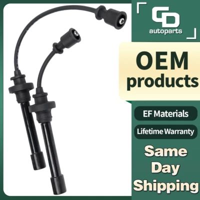 MD338623 Spark Plug Wire for Mitsubishi Eclipse Lancer Galant Mirage 2.0L 2.4L - Image 1 of 4