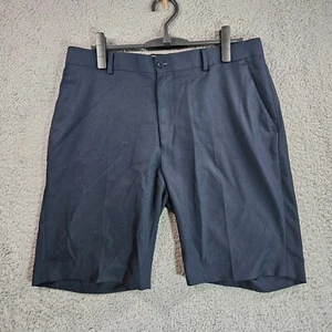 Louis Raphael Golf Shorts Mens Size 35 x9 Flat Front Navy Blue - Picture 1 of 10