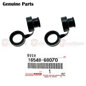 Genuine LandCruiser 75 Series PZJ HJ FJ Lower Radiator Mount Bush Rubber x2 - Picture 1 of 20