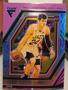 walker kessler 2022- 23 Flux silver Holo Rooki