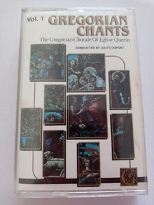 GREGORIAN CHANTS The Gregorian Chorale of EGLISE QUERIN Vol. 1 Cassette  - Picture 1 of 6