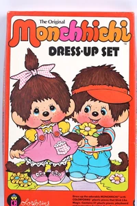 MONCHHICHI COLORFORMS Plastic Sticks Like Magic Dress-Up 1981 Never Used - Picture 1 of 7