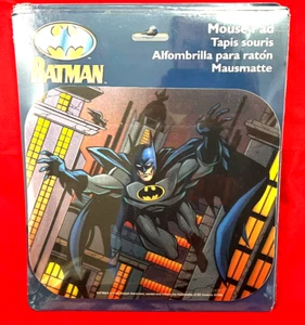 Vintage 1996 Batman DC Comics 3D Mouse Pad Computer Fellowes Warner Bros Store - Picture 1 of 4