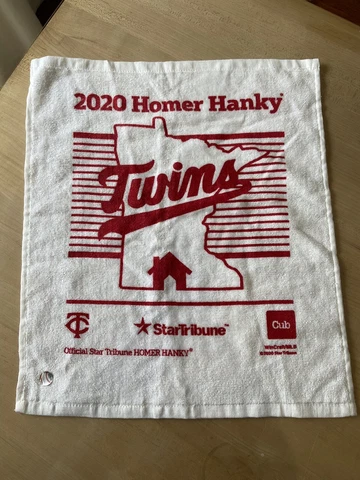 2020 MINNESOTA TWINS HOMER HANKY MLB PLAYOFFS TARGET FIELD Cover