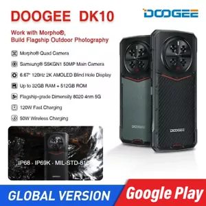 Global Version DOOGEE DK10 5G Rugged Phone 32GB+512GB Dimensity 8020 NFC 120Hz - Picture 1 of 14