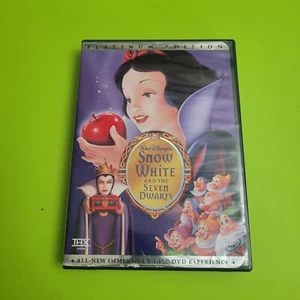 Walt Disney Snow White and The Seven Dwarfs Platinum Edition 2 Disk DVD -- 📀 - Picture 1 of 2