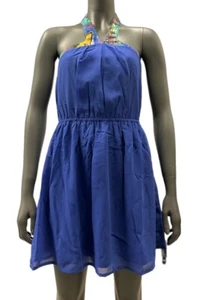 Damen Kleid Strandkleid Sommerkleid Minikleid BODYFLIRT blau Größe 38 40 42 44 - Picture 1 of 2