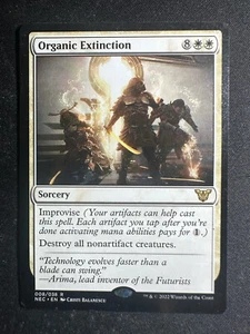 MTG 008/038 Organic Extinction Neon Dynasty Rare MP - Picture 1 of 2