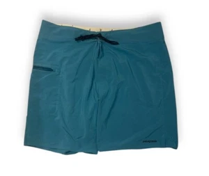 Pantalones cortos de natación Patagonia para hombre verde azulado elástico talla 40 - Imagen 1 de 7
